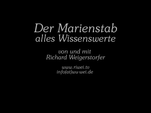 Teil 1 - Urteilchen® Marienstab - Alles Wissenswerte