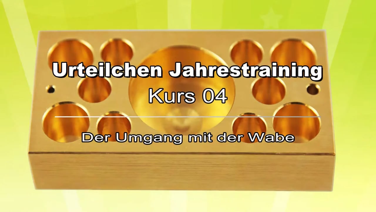 Kursstufe 04 - Der Umgang mit der Wabe - Klaus Jürgen Becker